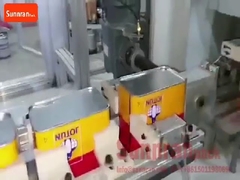 Rectangular Oil Can Making Machine , Oil Tin Manufacturing Machine 40CPM 3P