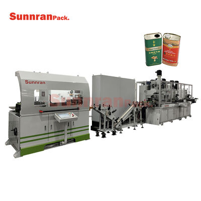 small rectangular tin can production line