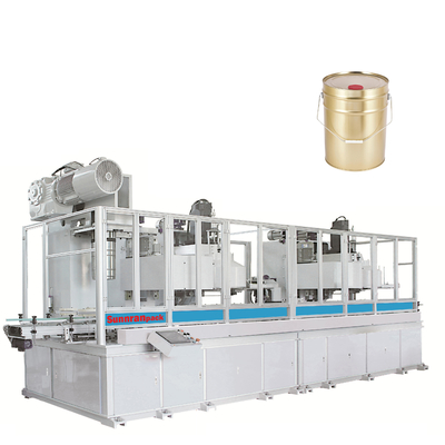 เครื่องทำกระป๋อง 18L 30cpm สำหรับทำถังทรงกรวย