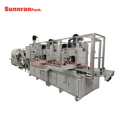 สายการผลิตกระป๋องน้ำมันมะกอกทรงสี่เหลี่ยม 1 ลิตร 60 CPM
