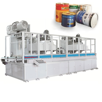 สายการผลิตถังเหล็ก 35CPM 3600mmx1900mmx3050mm ขนาด