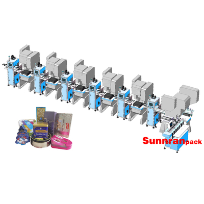 เครื่องทำกระป๋องตกแต่งอัตโนมัติสำหรับ 55mm 290mm Can