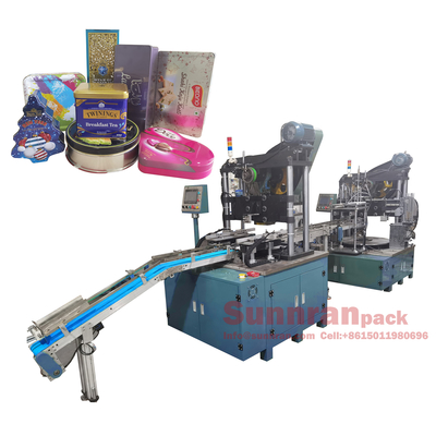 เครื่องทำกล่องดีบุกตกแต่งสำหรับ 200mm สามารถ 40CPM CE Certificate